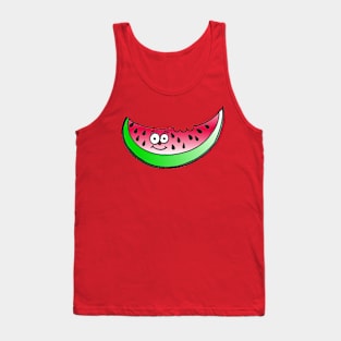 Happy Watermelon Doodle Tank Top